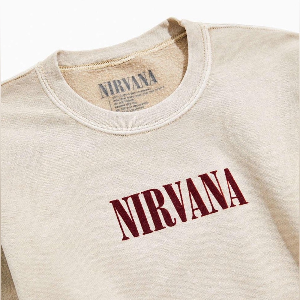Urban Outfitters NRVANA Crew-Neck Sweatshirt - Picture 4 of 4